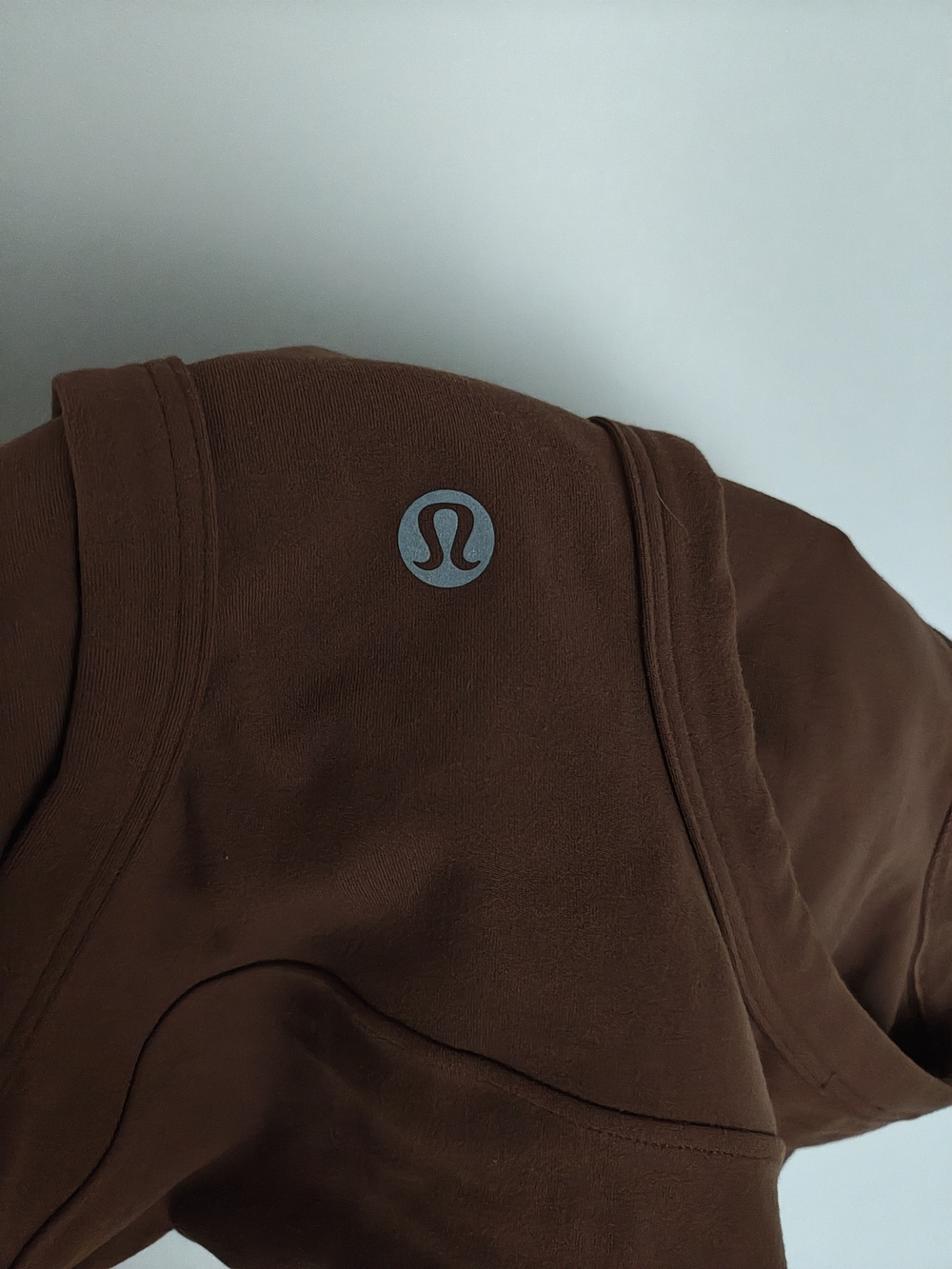 Lululemon Roasted Brown Align™ High-Neck Tank Top Size 6 Ptp 14" - Picture 6 of 6
